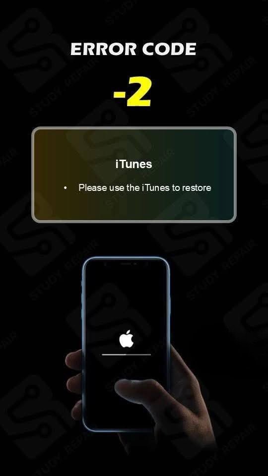 Itune Error -2 Solution Tips