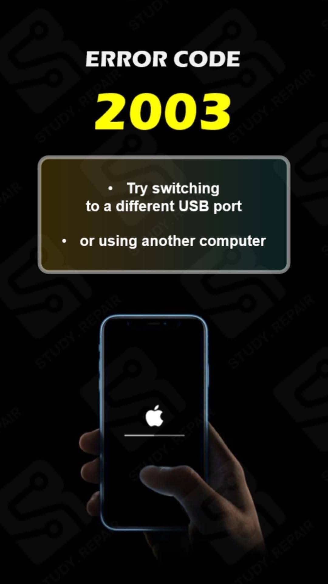 Itune Error 2003 Solution Tips