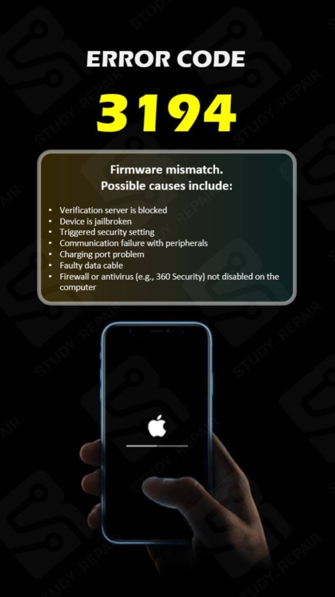 Itune Error 3194 Solution Tips