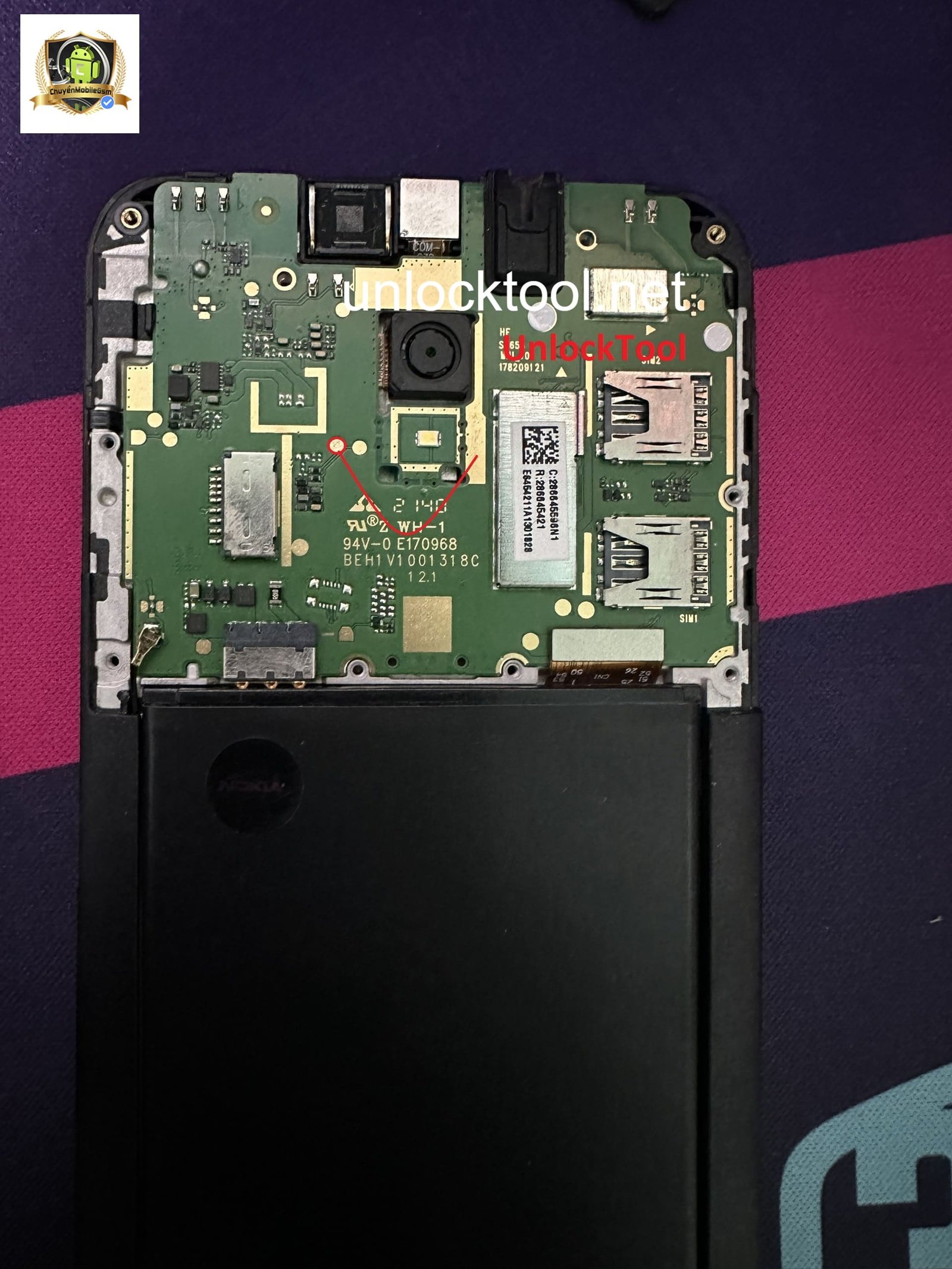 Nokia C20 Test Point / EDL Point